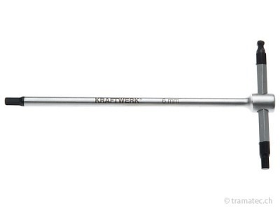 KRAFTWERK T-Griff-Stiftschlüssel Inbus  3 mm