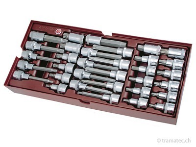 KRAFTWERK 33-t. Bit-Stecknuss-Schale 1..