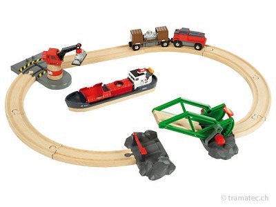 BRIO Container Hafen Set