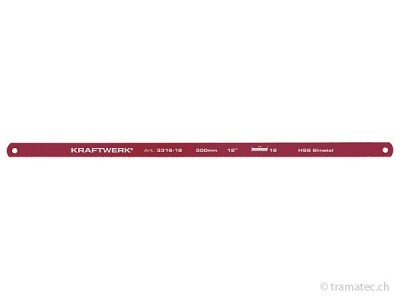 KRAFTWERK Handsägeblatt HSS Bimetall 300 mm
