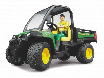 Bruder John Deere Gator XUV 855D mit Fahrer - 02490
