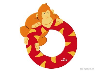 Sevi Buchstabe O Orang-Utan 10cm ass.