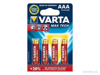 Batterie Varta Max Tech AAA