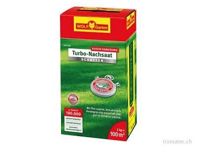 WOLF Turbo-Nachsaat "Schatten" LR-S 100 für 100 m²