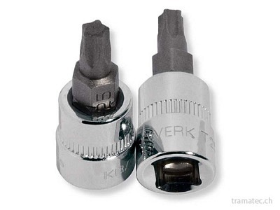 KRAFTWERK 1/4' Bit-Steckschlüssel-Einsatz 5-Stern-TX TS 10