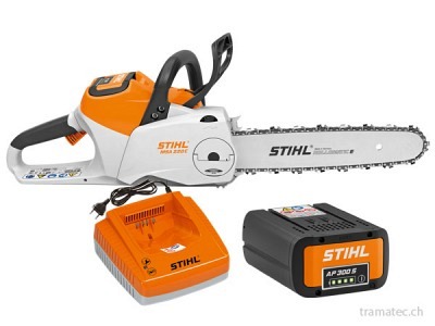 STIHL Akku-Motorsäge MSA 220 C-B 35 cm Set mit AP 300 S u. AL 500