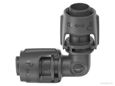 GARDENA Micro-Drip-System L-Stück, 13 mm - 13202-20