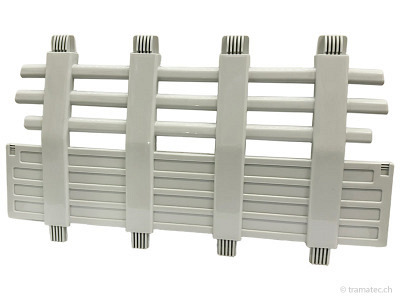 Rolly Toys Ersatzteil Seitenteil Hay Wagon grau