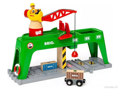 BRIO Bahn Verlade-Terminal