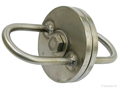 tramatec Inox Drehwirbel 8 mm x  Ø 80
