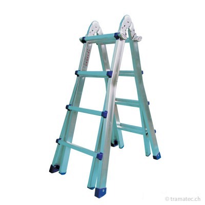 HB Teleskopleiter - 4x3 Sprossen