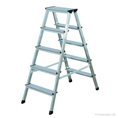 HB Heimwerker-Stufenbockleiter - 2x6 Sprossen