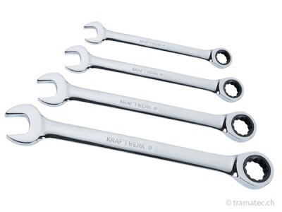 KRAFTWERK 4-t. GearWrench Satz 10-13-17-19 mm