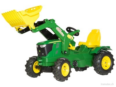 Rolly Toys Farmtrac John Deere 6210 R mit Trac Lader und Luftbereifung- 61 110 2