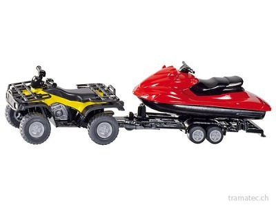 SIKU 2314 Quad mit Jet-Ski