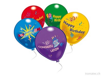 Everts/Riethmüller 10 Ballone Happy B. in Beutel