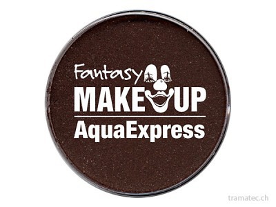 Fasnacht Aqua Expres Schminke braun 15g