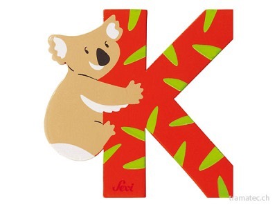 Sevi Buchstabe K Koala 10cm