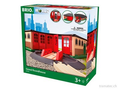 BRIO Grosser Ringlokschuppen