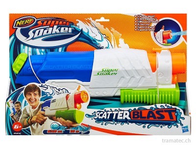 Hasbro Nerf Wasserpistole Super Soaker Scatter Blast