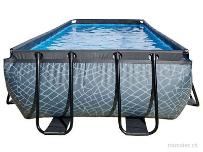EXIT Schwimmbad 400 x 200 x 100 cm (Stein)