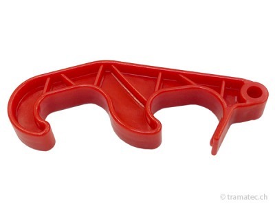Rolly Toys Ersatzteil Doppelhaken Juniorlader rot