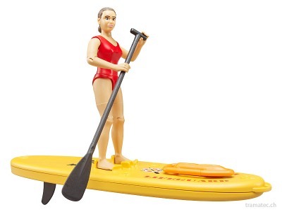 Bruder Life Guard mit Stand up Paddle