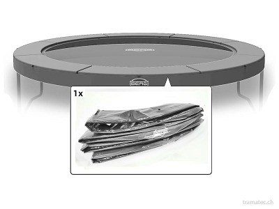 BERG Trampolin Ersatzteil Schutzrand Elite 430, grau
