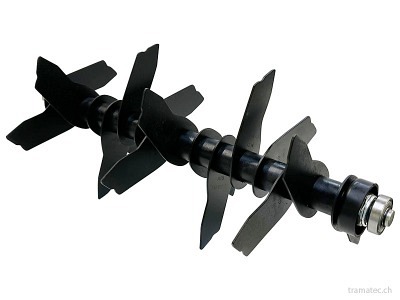 WOLF Ersatzteil Messerwelle komplett WBS3503 für 35 cm Vertikutierer