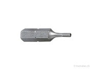 KRAFTWERK 1/4'Inbus-Bit 25 mm 1/8' mit Bohrung