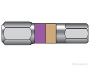 KRAFTWERK 1/4' Duo-Code-Bit Inbus 6 mm, 25 Stk.