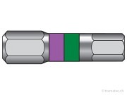 KRAFTWERK 1/4' Duo-Code-Bit Inbus 8 mm, 2 Stk.