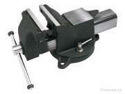 KRAFTWERK Stahl-Schraubstock 150 mm
