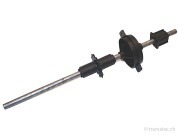 Rolly Toys Ersatzteil Hinterachse Kid 4-Kantmitnehmer - 411 mm - 12 Zähne - Ø12mm